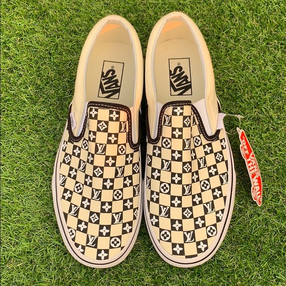 Men’s Vans Classic Slip On Checkerboard main image 7